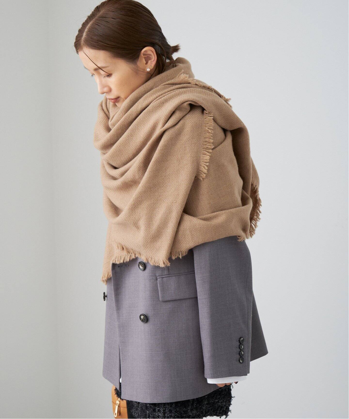 NIMNIMDUAI/ニムニムデュアイCASHMERE WOOL ストール（ストール