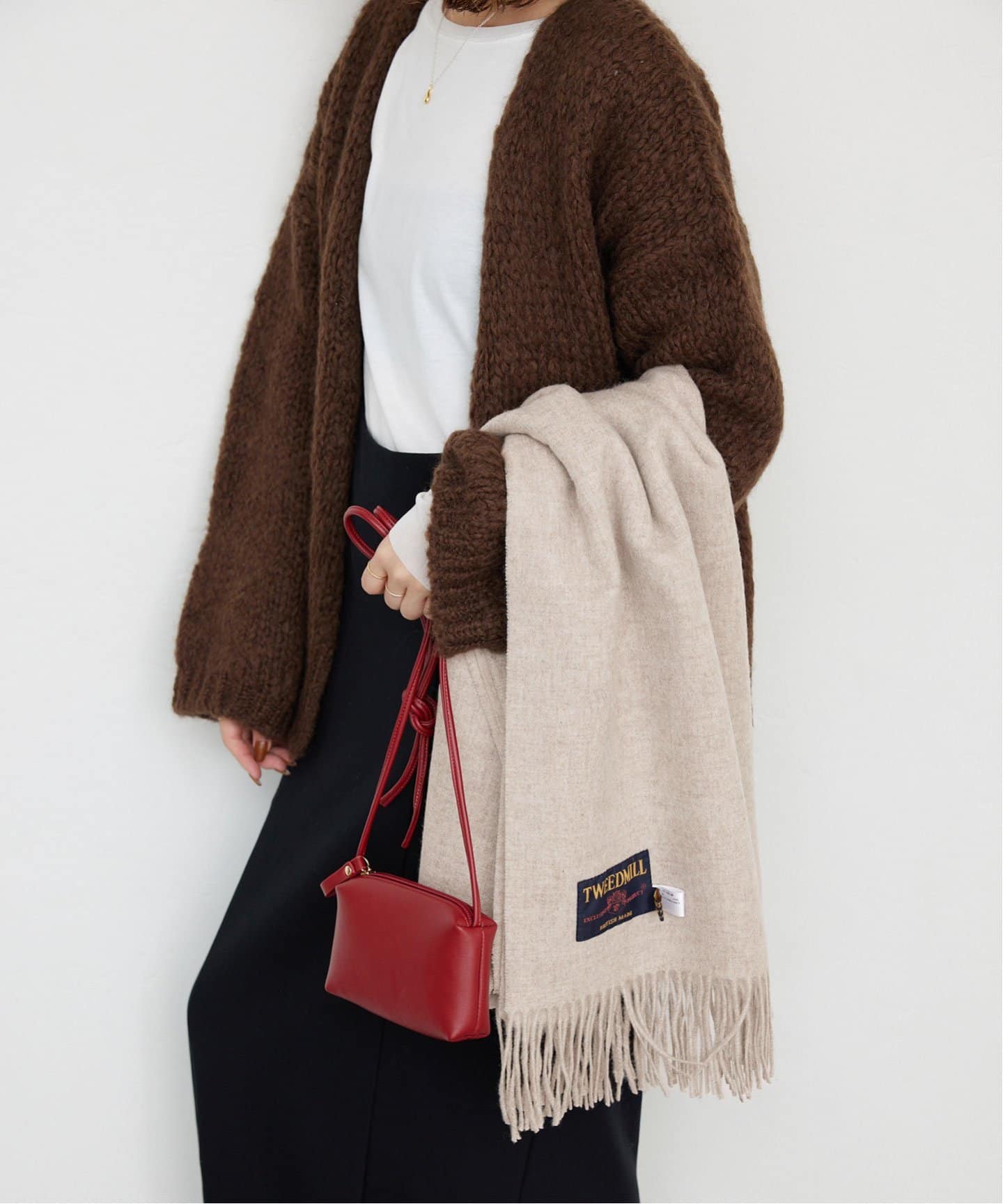 イエナ　Begg for IENA ストール　ツイードミルストール　クラスカ セール】【TWEEDMILL/ツイードミル】ストール◇（ストール