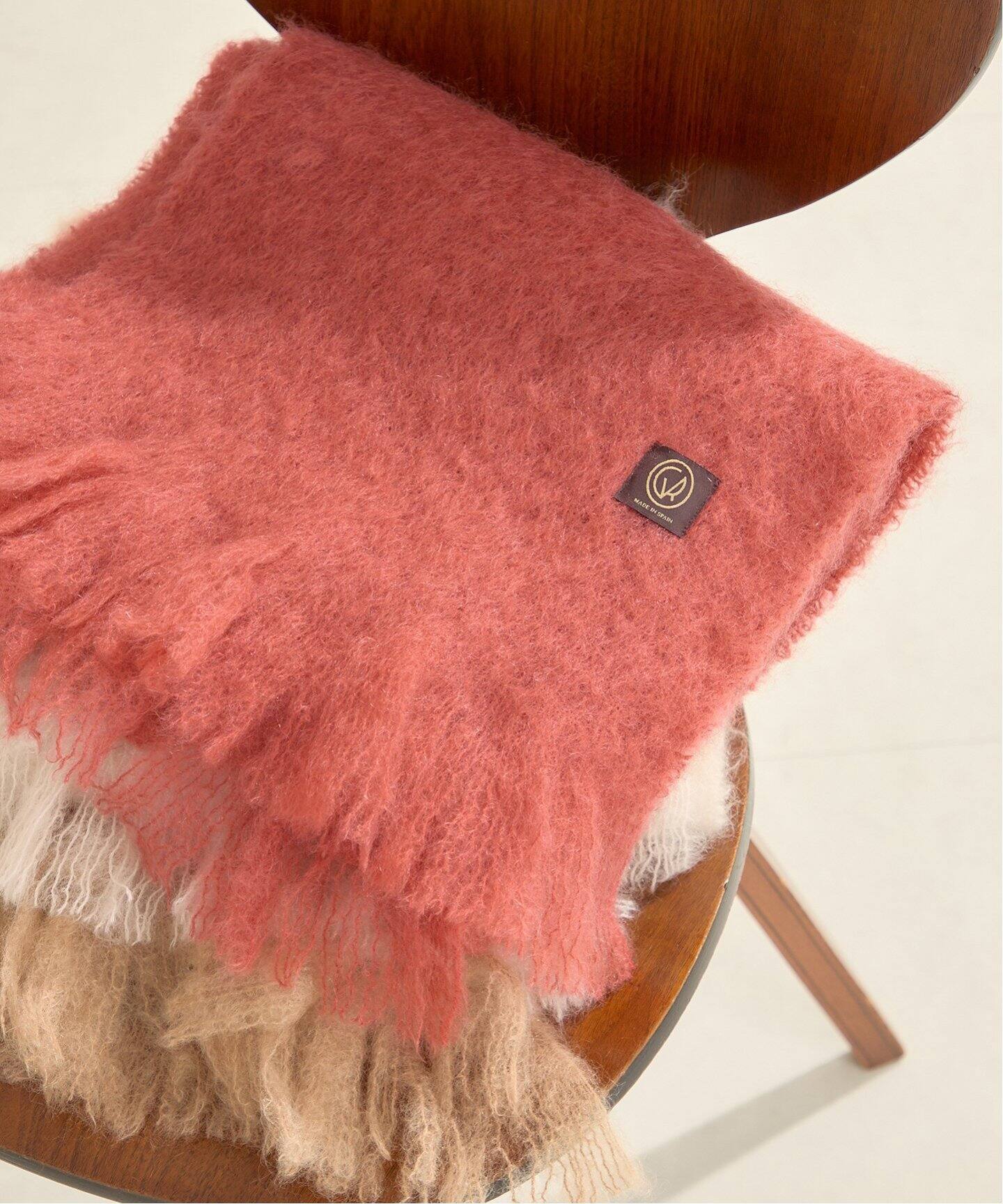 MANTAS EZCARAY/マンタスエスカライ MOHAIR ストール（ストール 