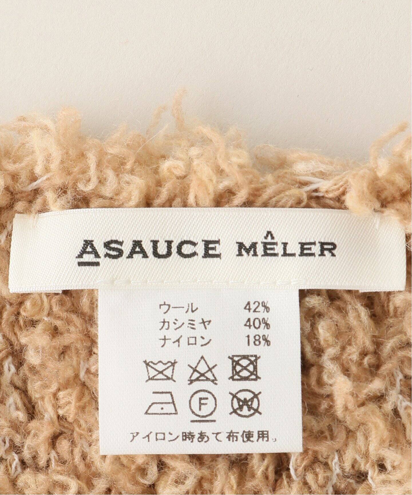 ASAUCE MELER/アソースメ TEDDY TRIAGLE ストール（マフラー