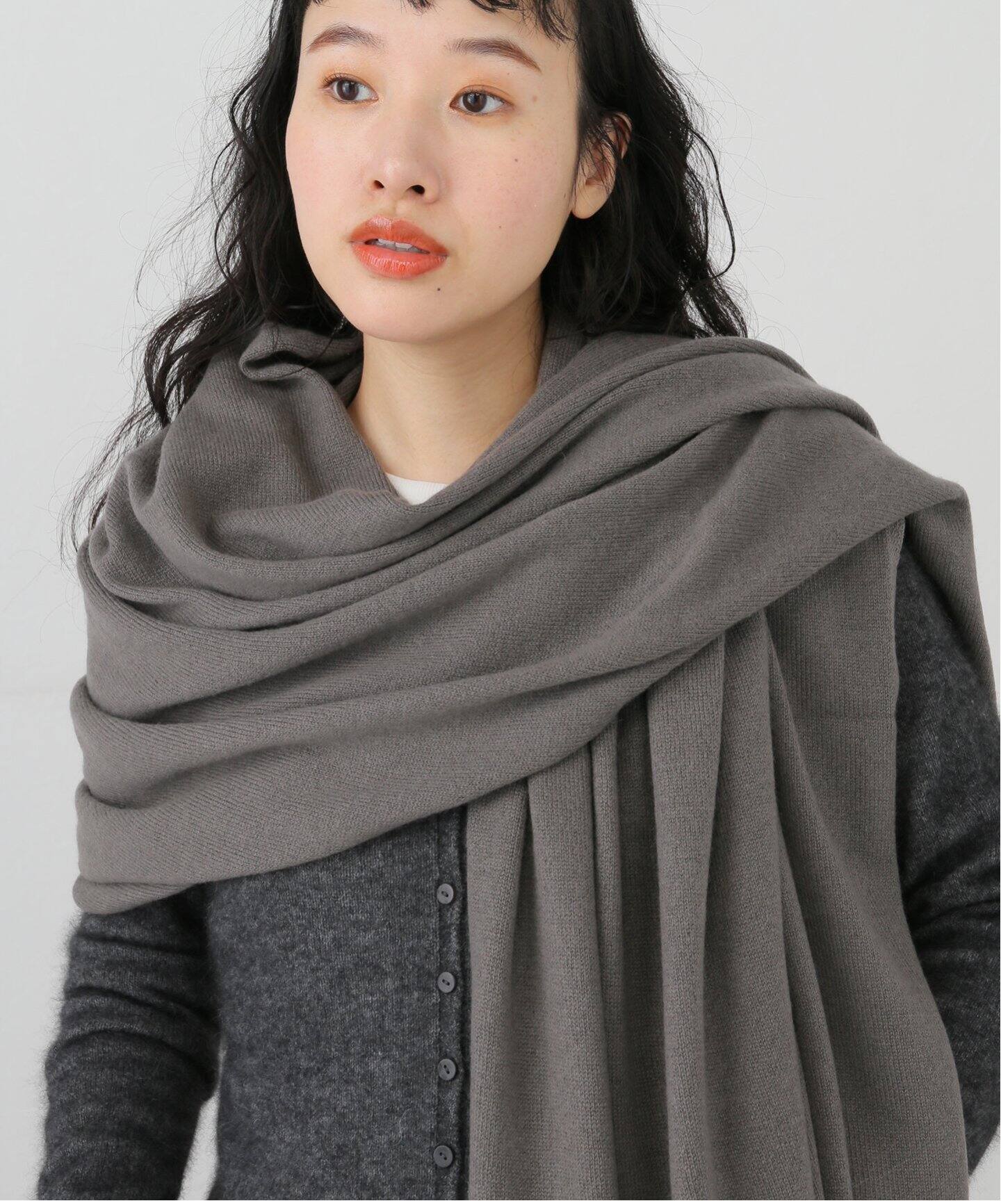 ASAUCE MELER/アソースメレ M/G CAH KNIT ストール（ストール）｜Plage 