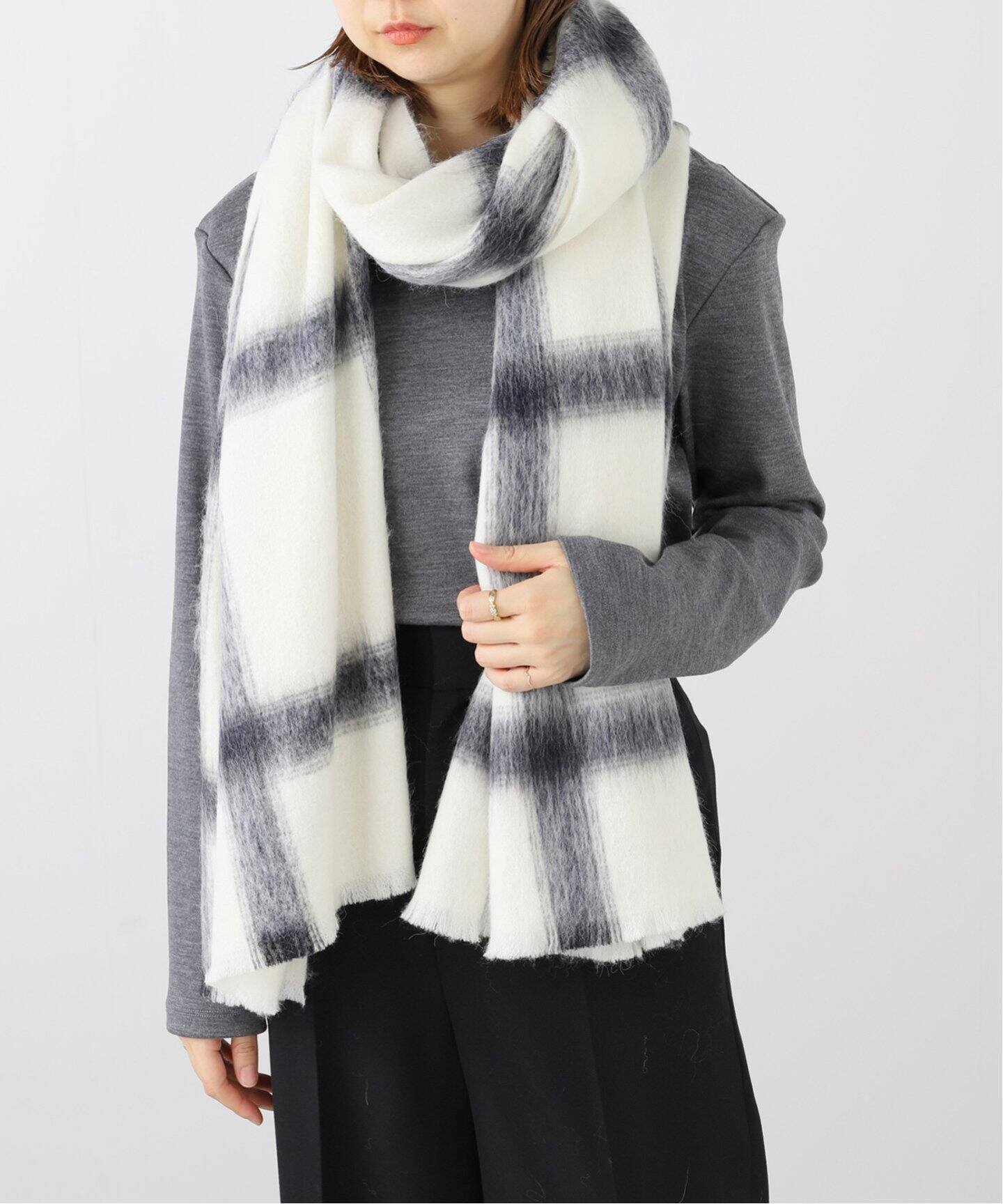 ASAUCE MELER/アソースメレ CHK ストール（ストール）｜Plage  