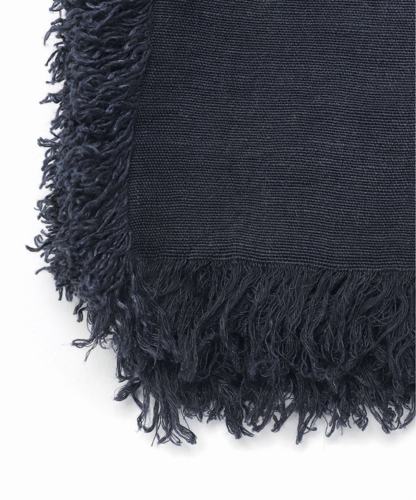 ASAUCE MELER/アソースメレ】ベルギーリネン フリンジストール  