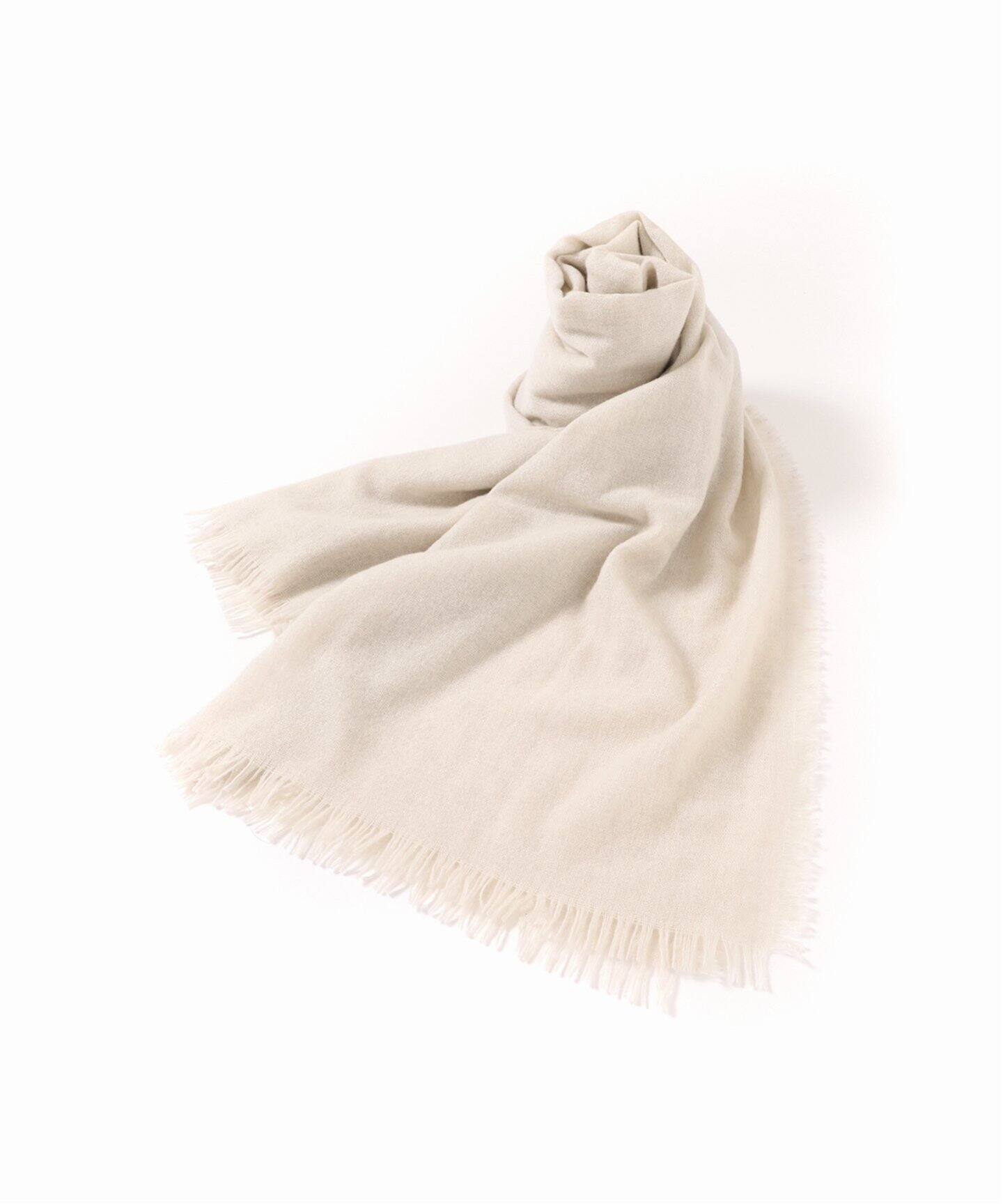 ASAUCE MELER（アソースメレ） カシミヤマイクロバスケットストール  