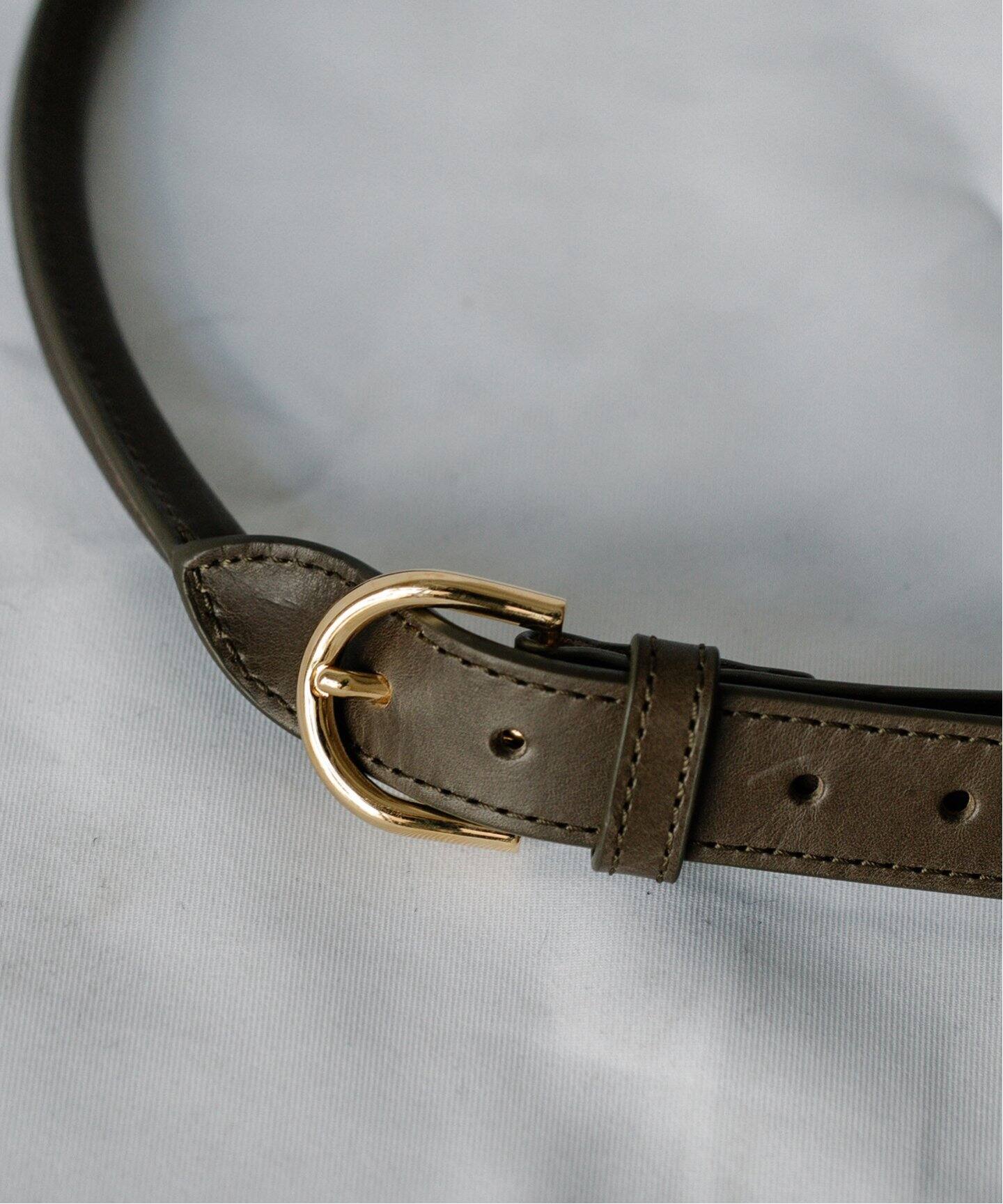 Cristaseya / クリスタセヤ】LEATHER BELT（ベルト）｜L