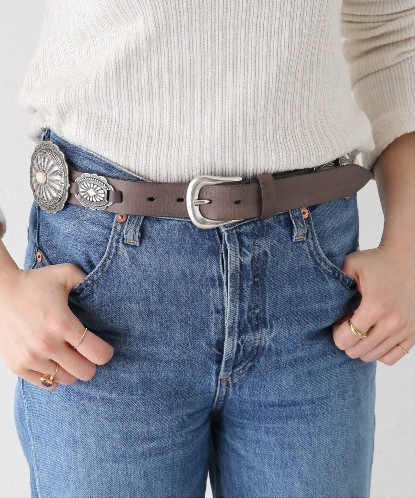 PUNTOVITA/プントヴィータ】コンチョベルト（ベルト）｜FRAMeWORK  