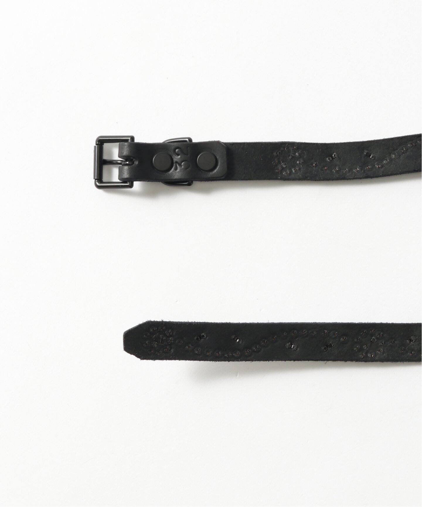 HTC(エイチティーシー) All Black Studs Belt Narrow（ベルト  