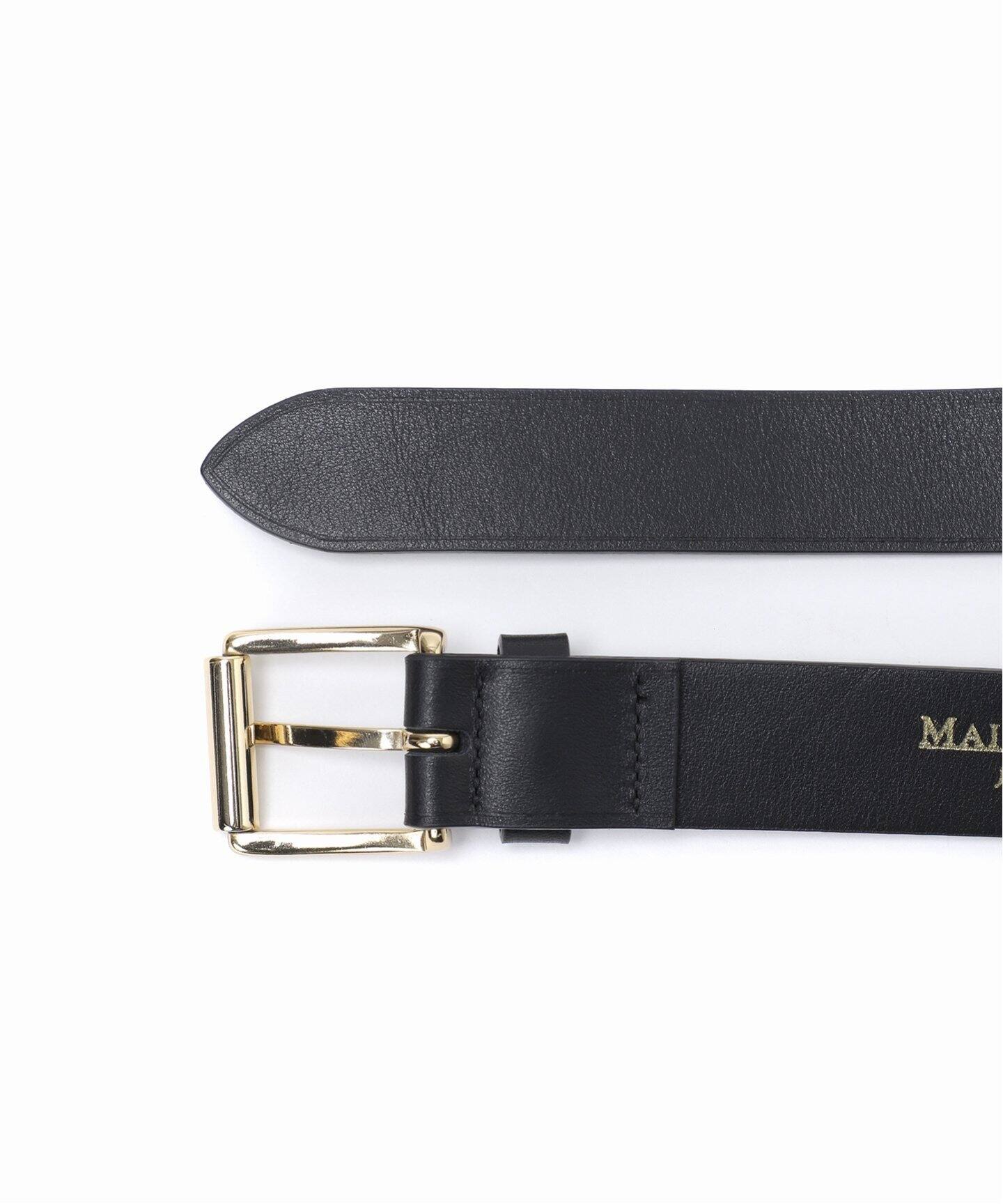 MAISON BOINET/メゾンボワネ】25MM BELT IN NAPPA LEATHER：ベルト 