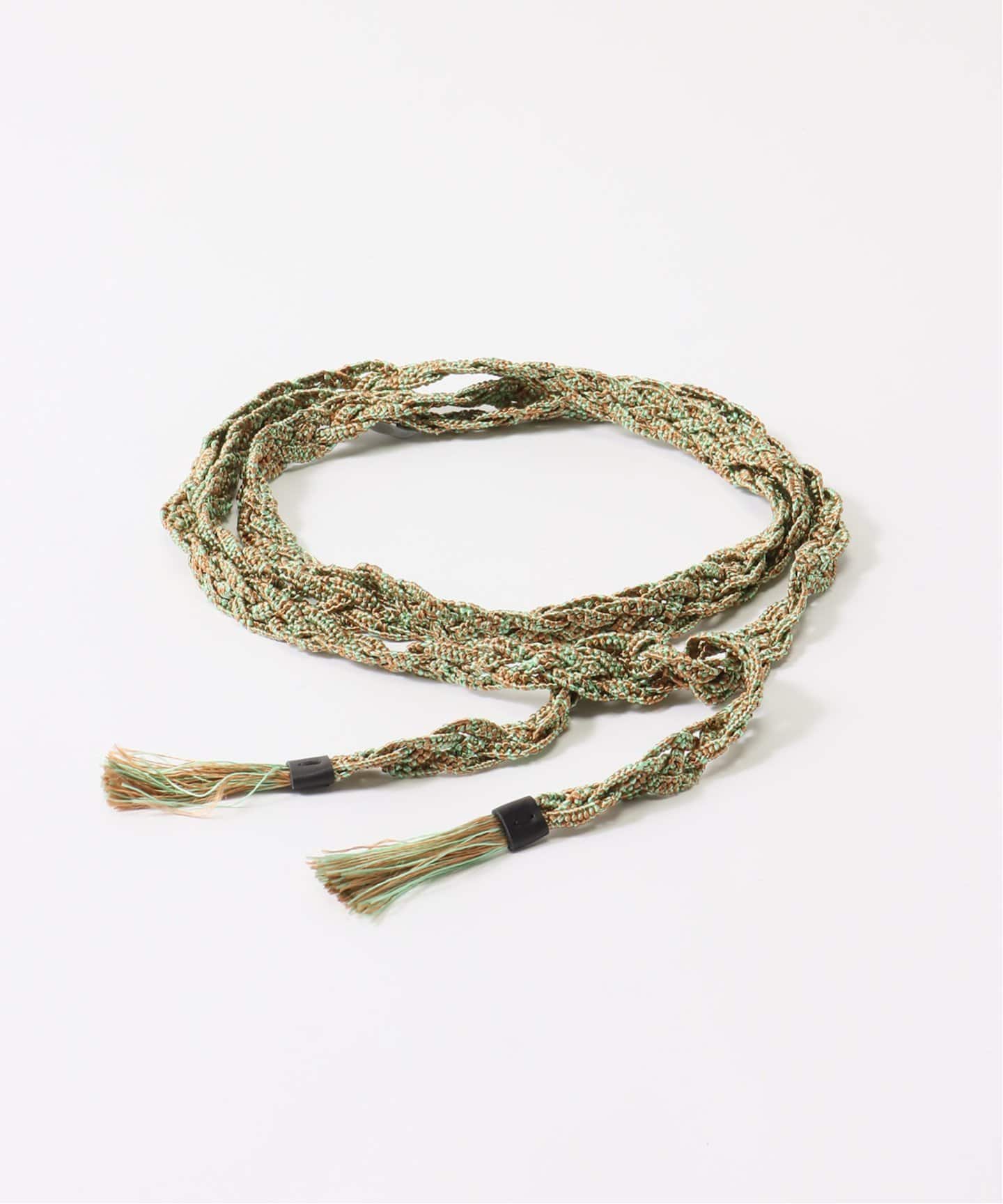 FILL THE BILL/ フィルザビル】WEAVE RAYON BELT（ベルト