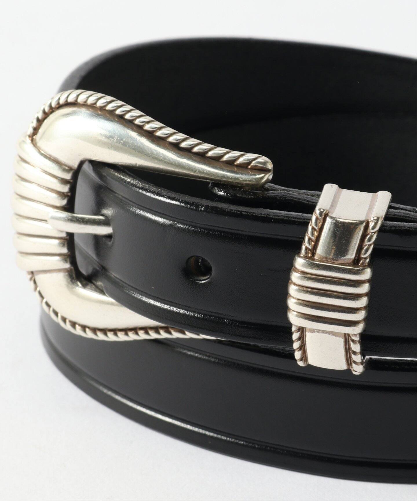 TORY LEATHER / トリーレザー 3Piece Silver Buckle Belt（ベルト 