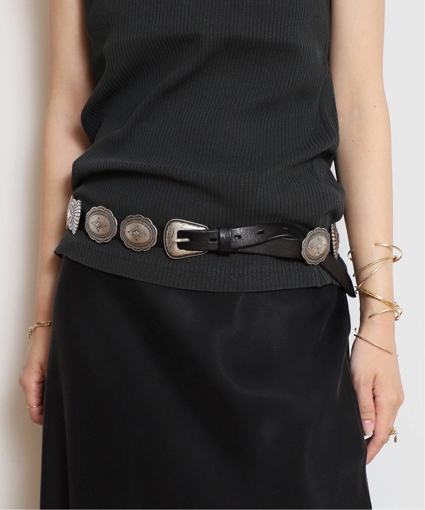 PUNTOVITA/プントヴィータ】CONCHO ベルト（ベルト）｜MUSE de  