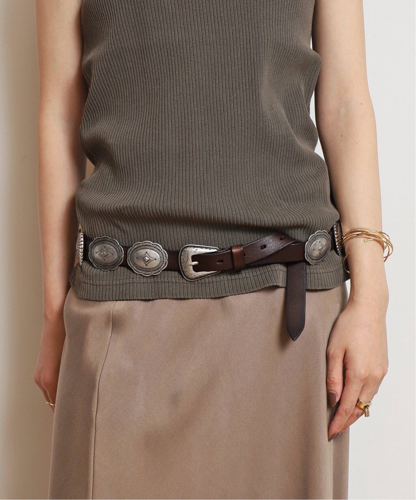 PUNTOVITA/プントヴィータ】CONCHO ベルト（ベルト）｜MUSE de  