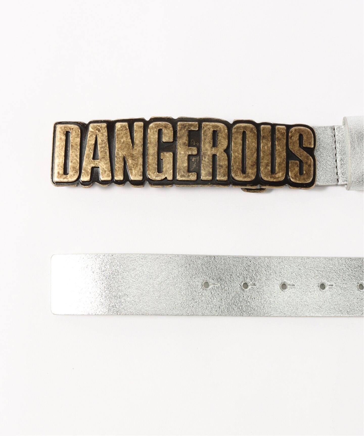 ERL / イーアールエル】 MEN DANGEROUS BELT LEATHER（ベルト 