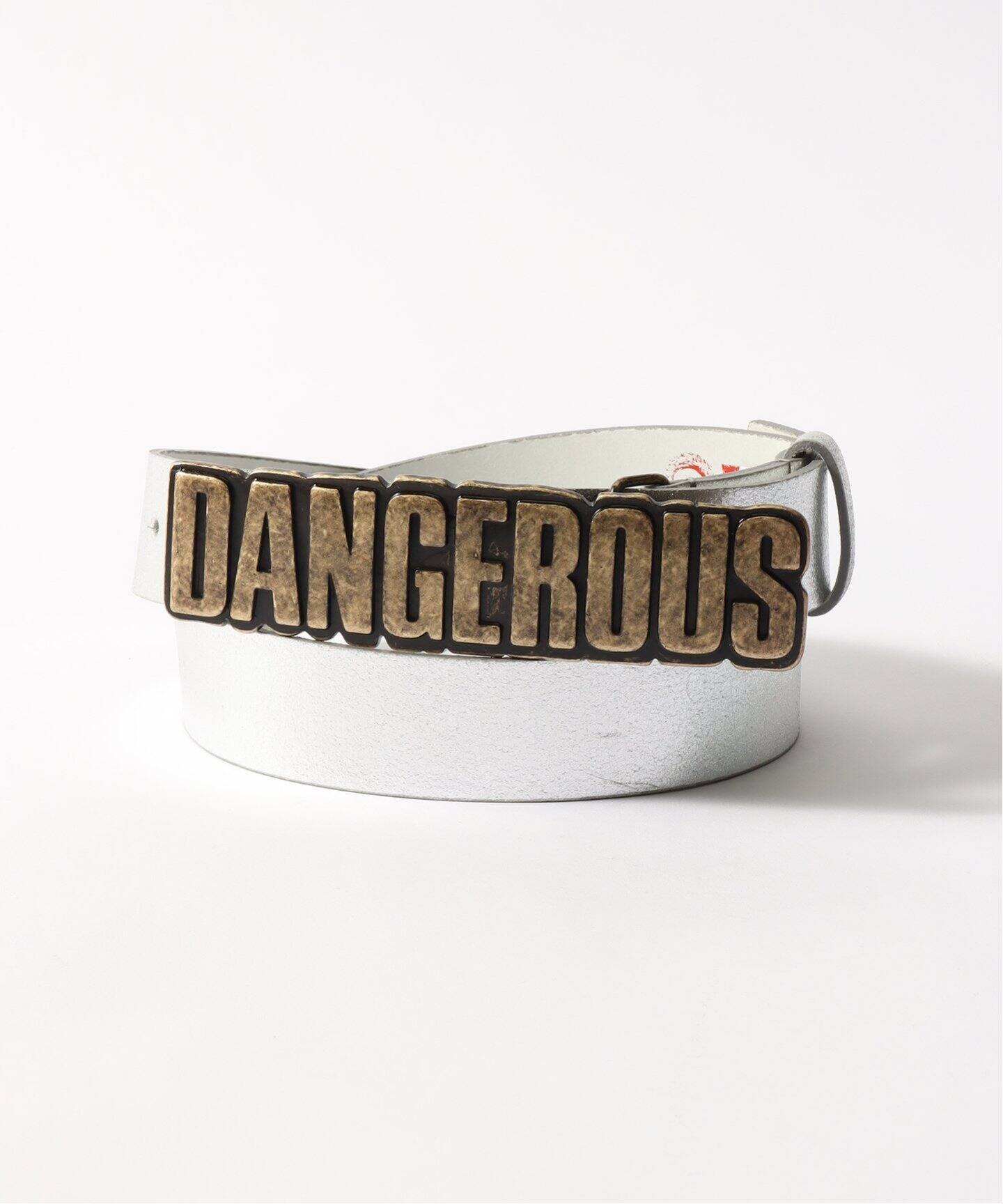 ERL / イーアールエル】 MEN DANGEROUS BELT LEATHER（ベルト 