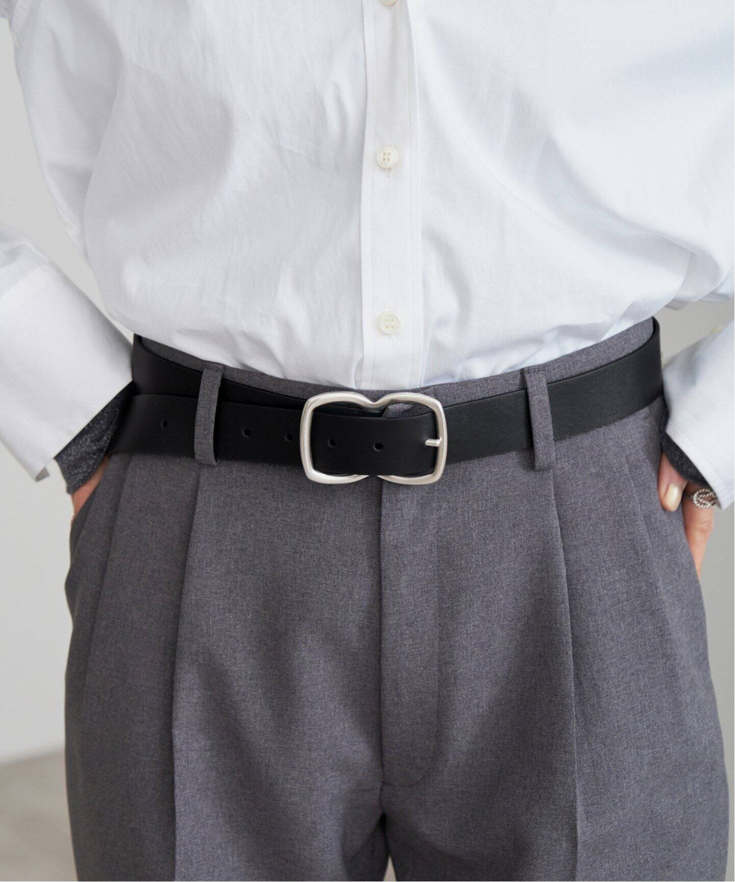 MAISON BOINET/メゾンボワネ 30mm LONG BELT ベルト 94800AS（ベルト  