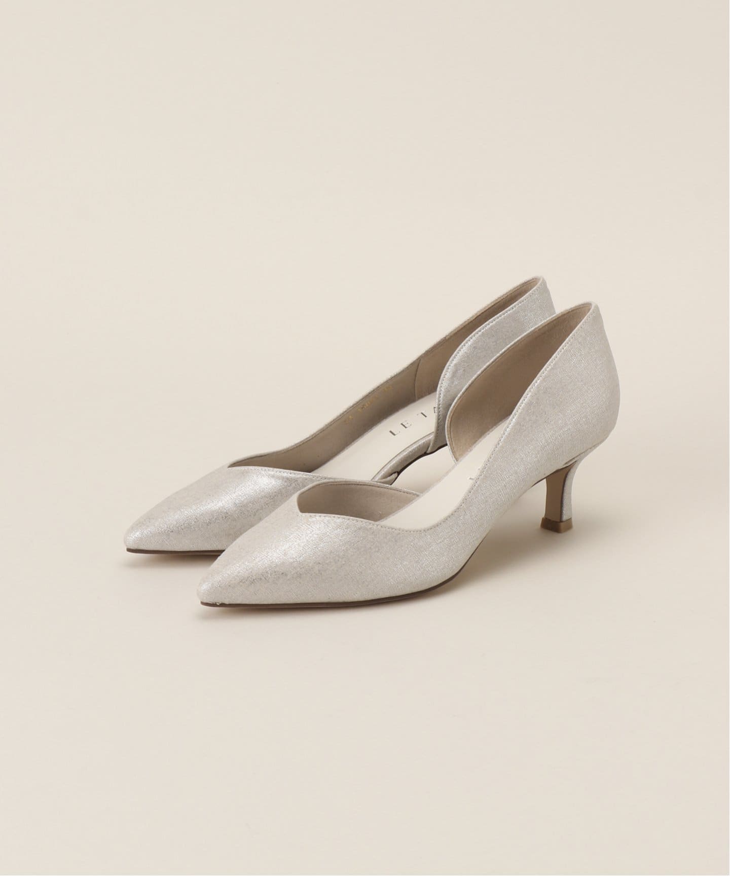 靴 le talon V-CUTTING SIDE OPEN PUMPS le talon V-CUTTING SIDE OPEN PUMPS - メルカリ
