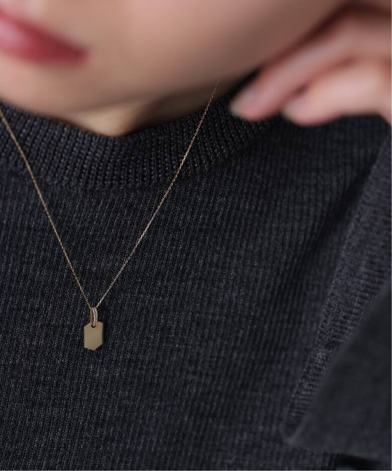 6角モチーフダイヤバチカンネックレス K10（ネックレス）｜Lilas（リラ 