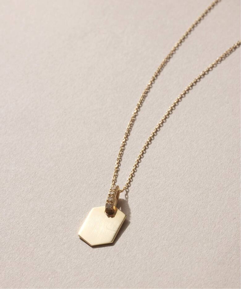 6角モチーフダイヤバチカンネックレス K10（ネックレス）｜Lilas（リラ 