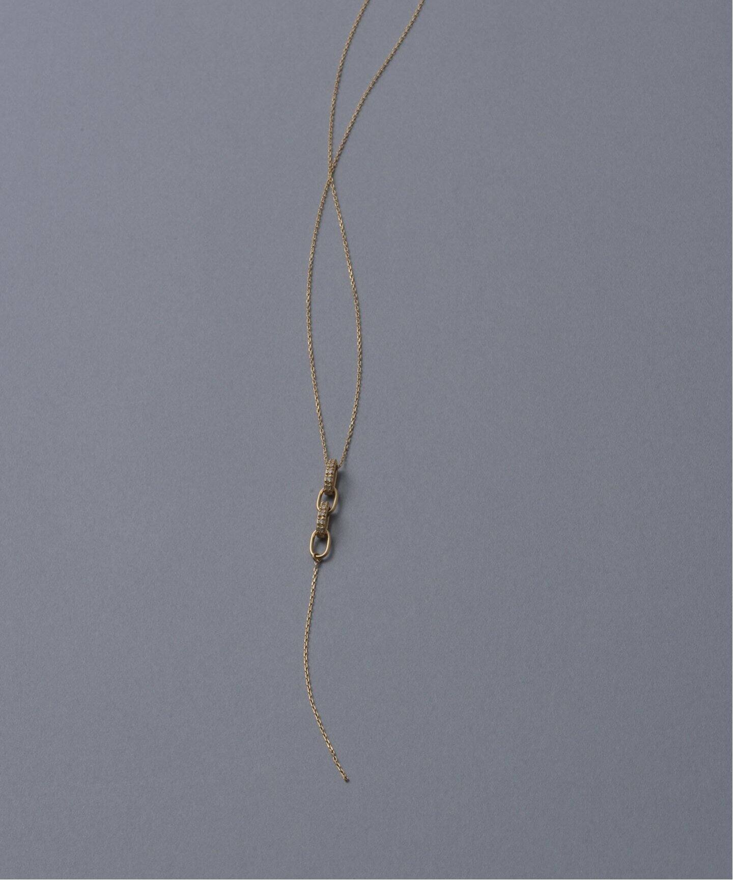 ダイヤバチカンモチーフYネックレス K10（ネックレス）｜Lilas（リラ  