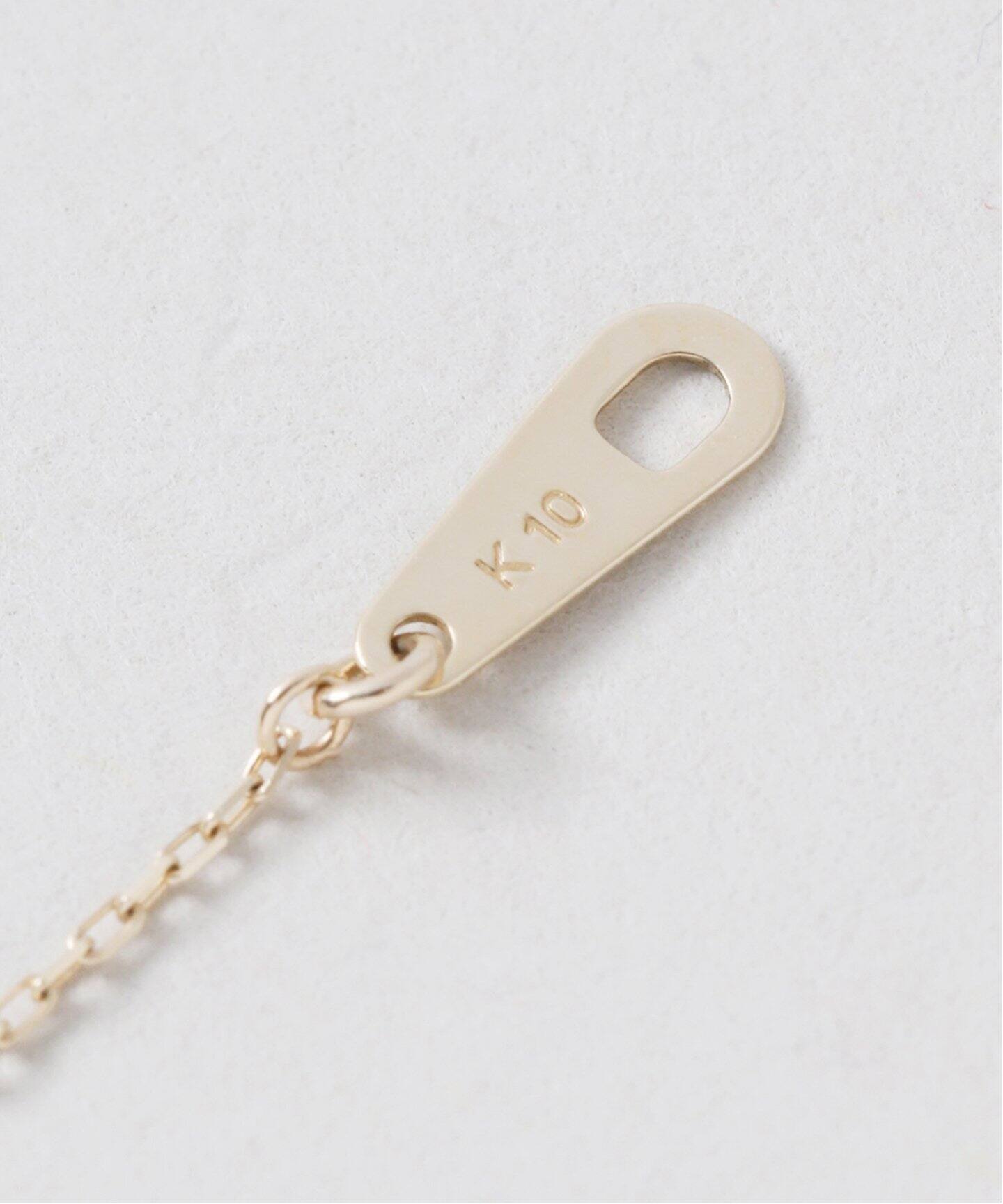 lilas サークルダイヤネックレス K10 サークル*ダイヤモチーフネックレス K10（ネックレス）｜Lilas