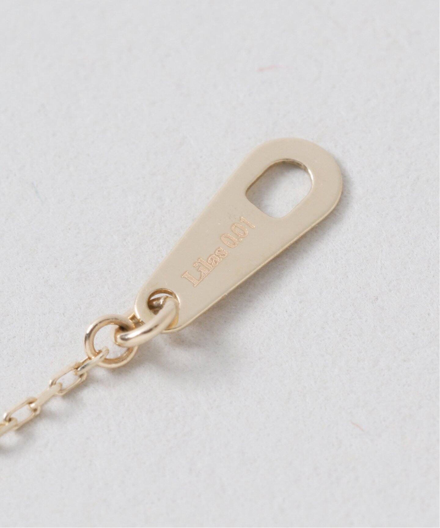 サークル*ダイヤモチーフネックレス K10（ネックレス）｜Lilas