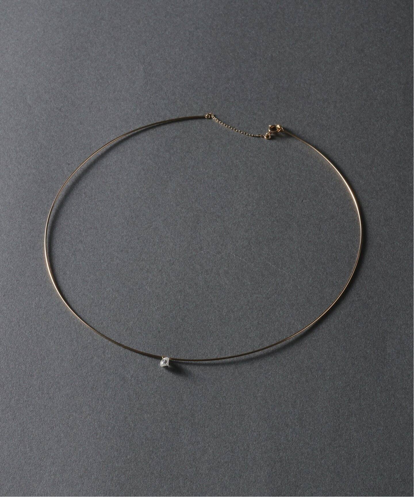 ホールダイヤ1ピースチョーカー0.3ct K10（ネックレス）｜Lilas（リラ 