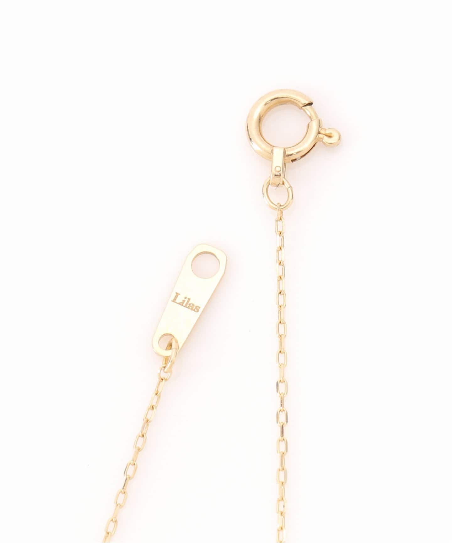 新品！Lilas テクスチャーツイストネックレス K10 テクスチャーツイストネックレス K10（ネックレス）｜Lilas