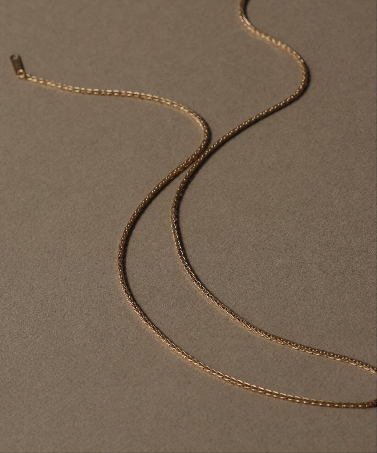 3Dチェーン38cmネックレス K10（ネックレス）｜Lilas（リラ）の  