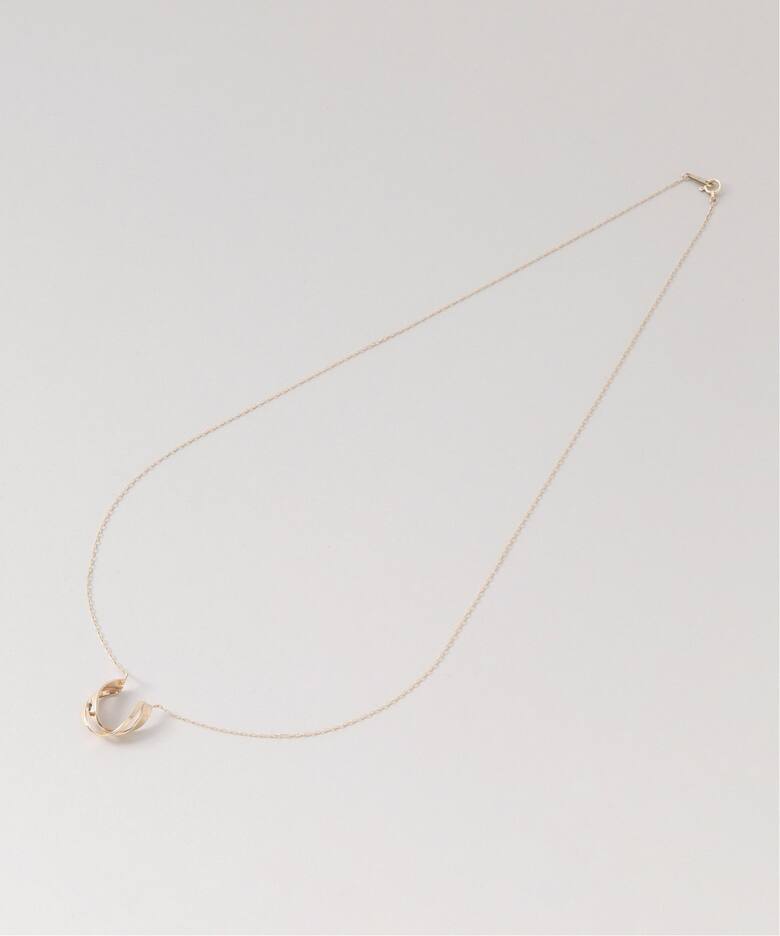 2ラインツイストモチーフ50cmネックレス K10（ネックレス）｜Lilas 