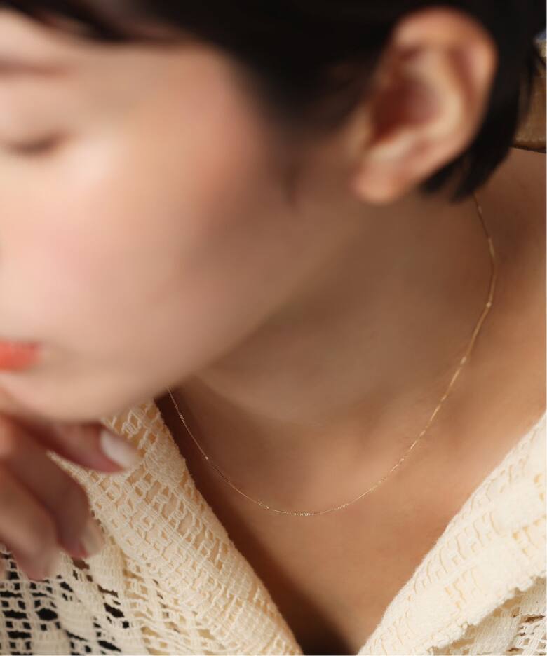 キヘイチェーン38cmネックレス K10（ネックレス）｜Lilas（リラ）の 