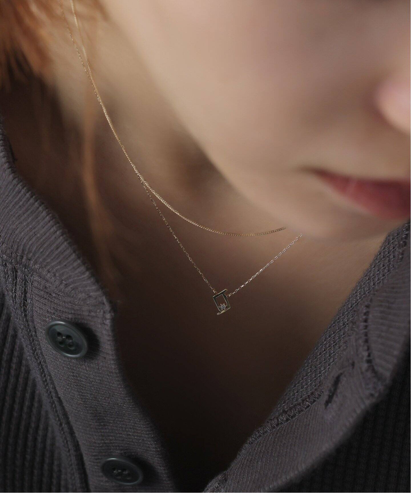 キヘイチェーン38cmネックレス K10（ネックレス）｜Lilas（リラ）の 