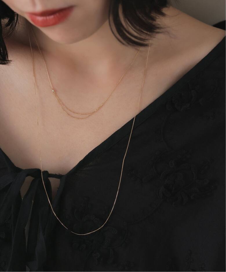 キヘイチェーン60cmネックレス K10（ネックレス）｜Lilas（リラ）の 