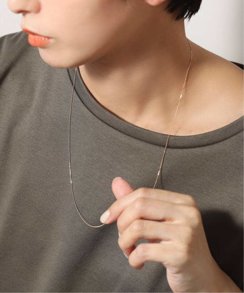 キヘイチェーン60cmネックレス K10（ネックレス）｜Lilas（リラ）の 