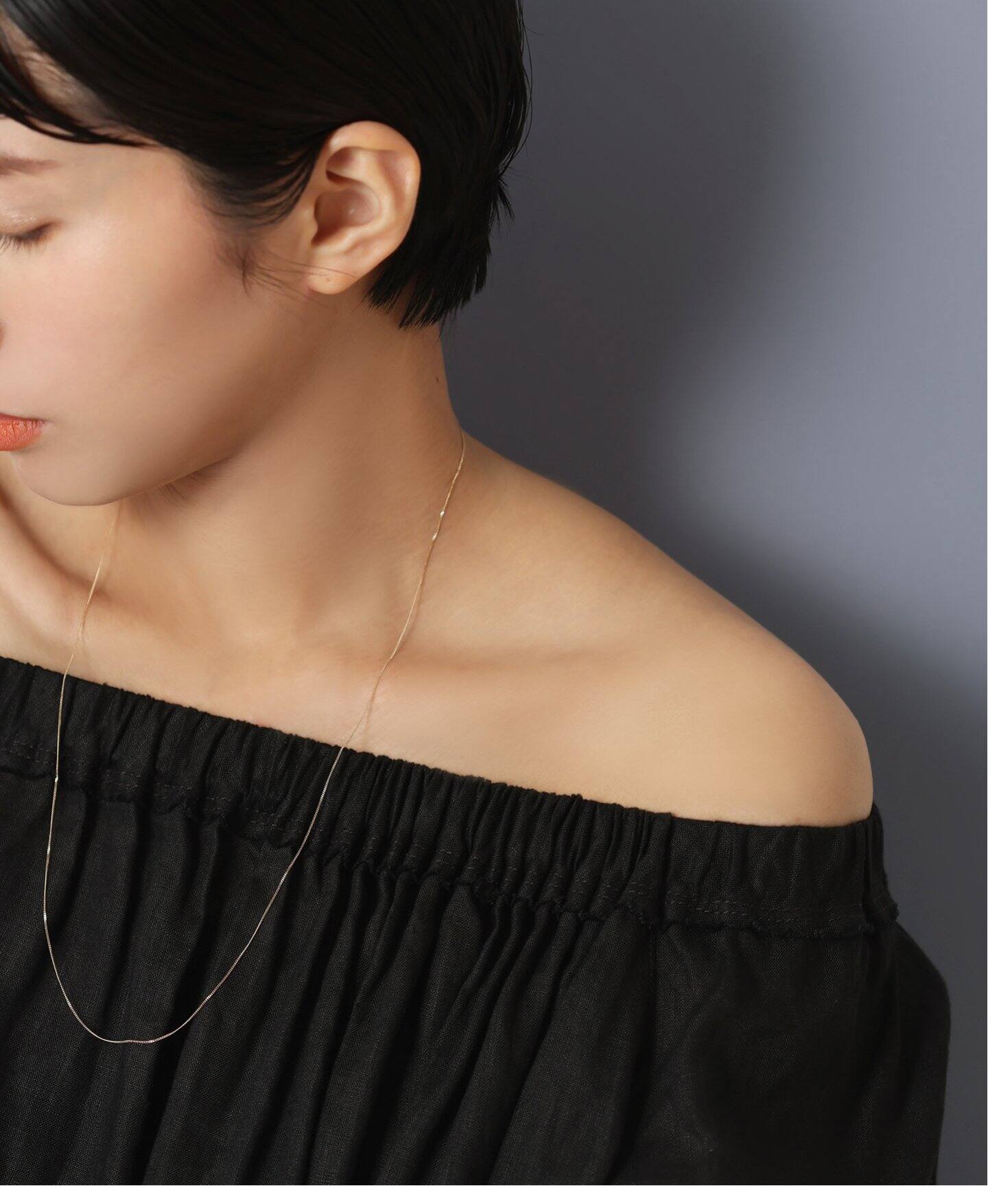 キヘイチェーン60cmネックレス K10（ネックレス）｜Lilas（リラ