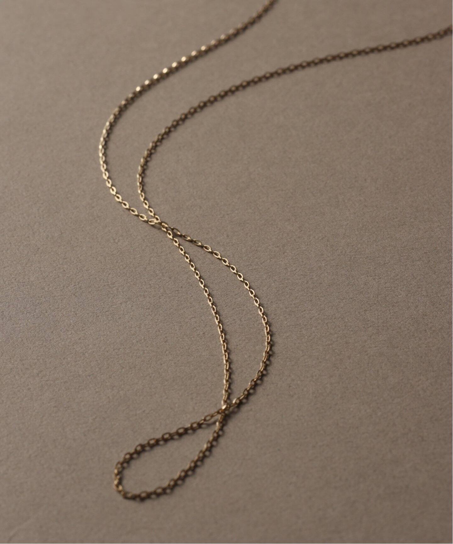 グローリーチェーン50cmネックレス K10（ネックレス）｜Lilas（リラ 