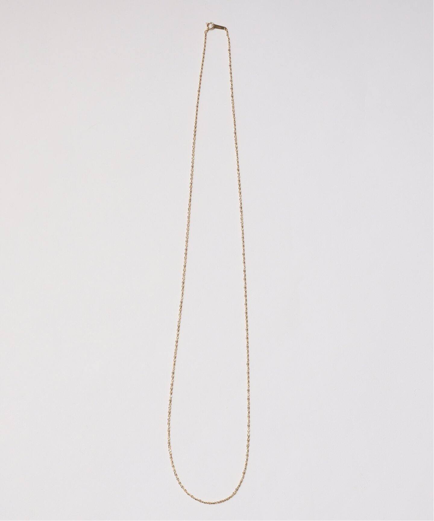 追加予約》フェイクモザイクチェーン60cmネックレス K10（ネックレス  