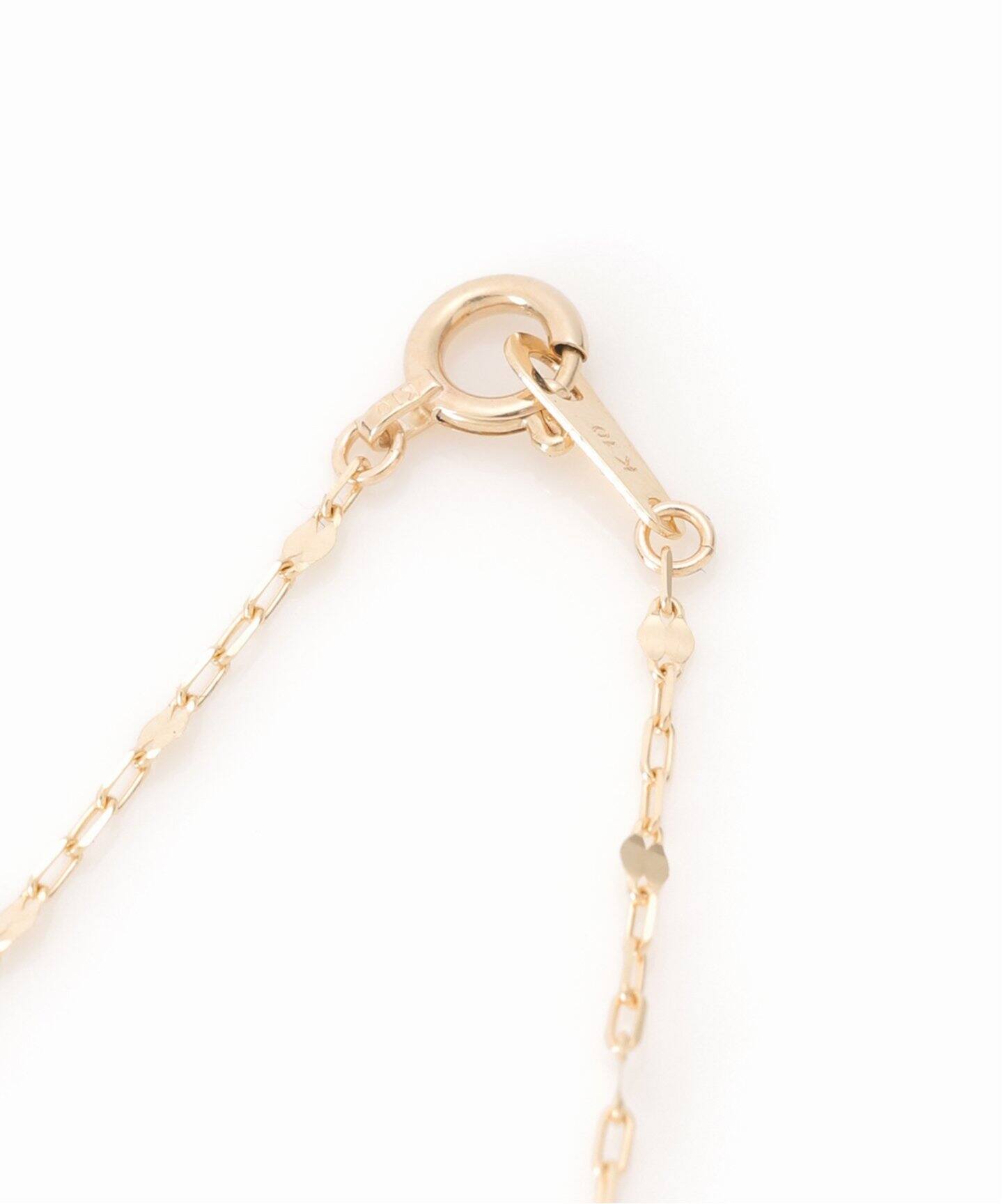 トゥインクルチェーン38cmネックレス K10（ネックレス）｜Lilas（リラ 