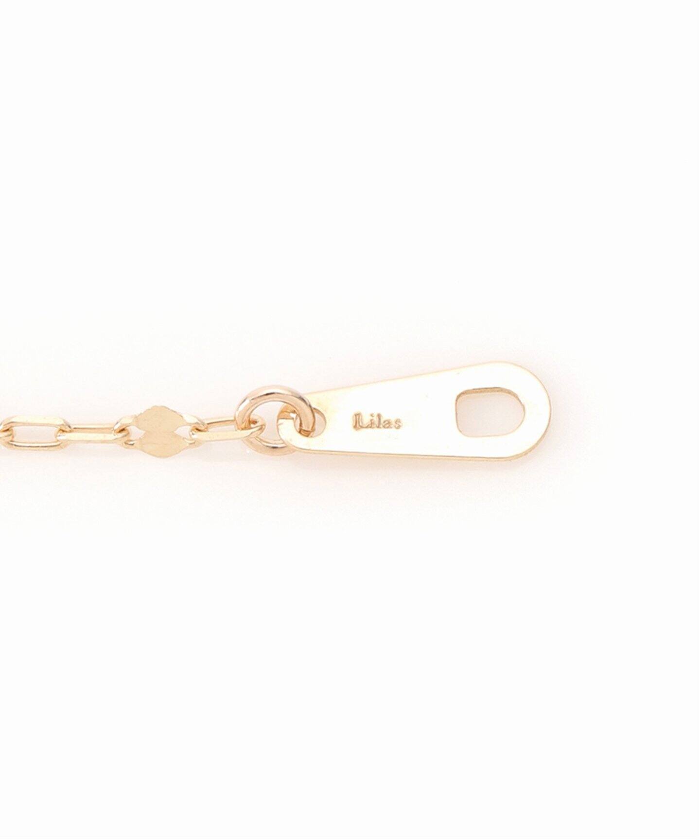 トゥインクルチェーン38cmネックレス K10（ネックレス）｜Lilas（リラ 
