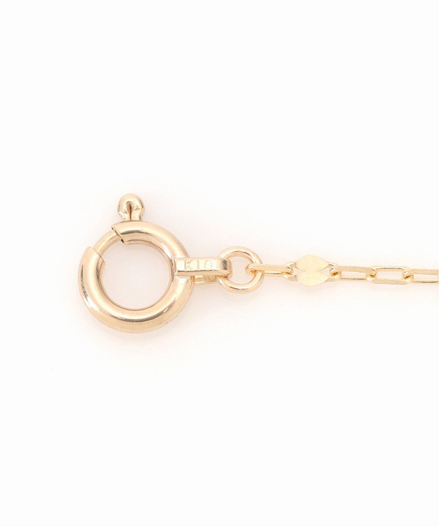トゥインクルチェーン60cmネックレス K10（ネックレス）｜Lilas（リラ 