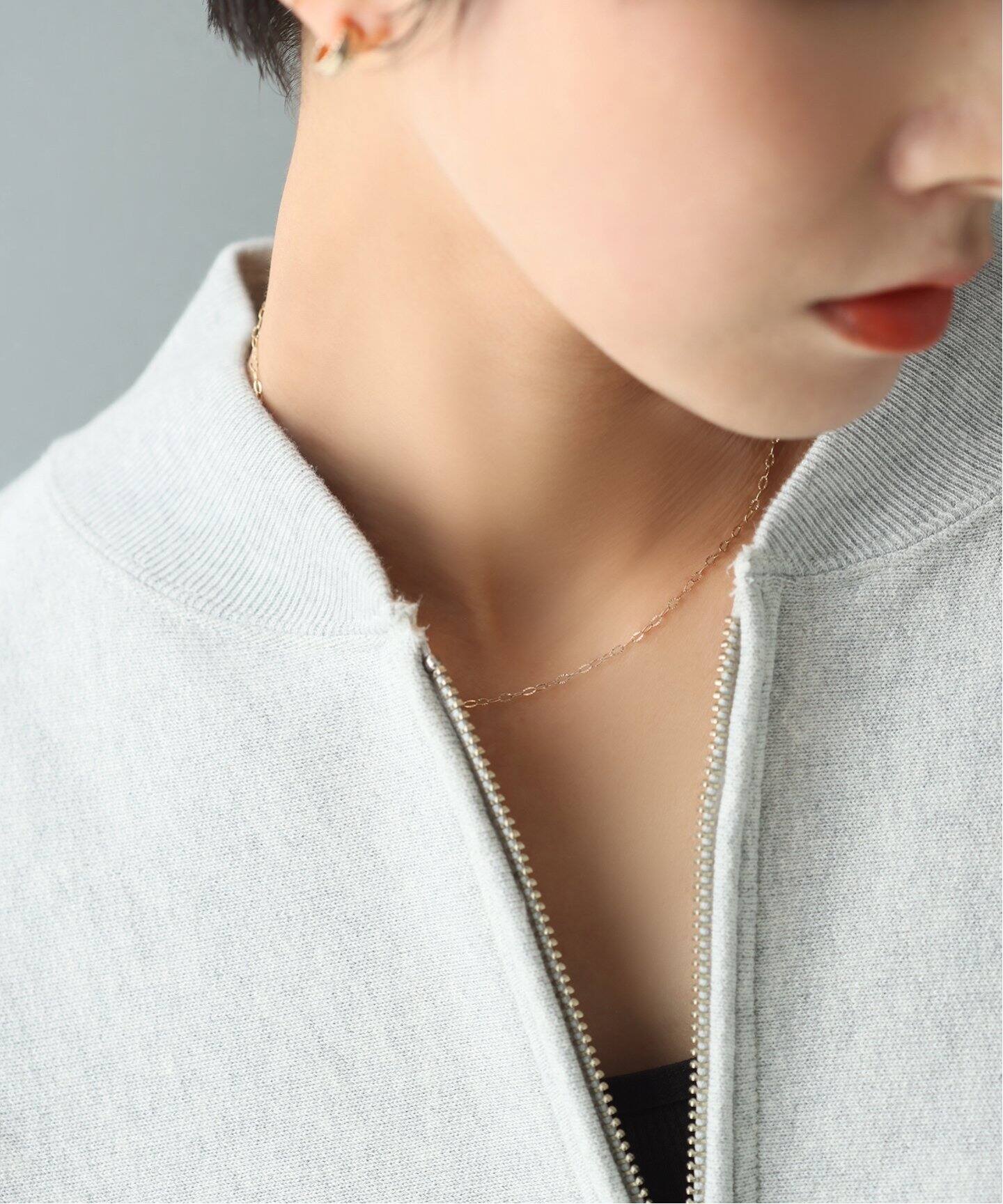 ルナチェーン38cmネックレス K10（ネックレス）｜Lilas（リラ）の通販 