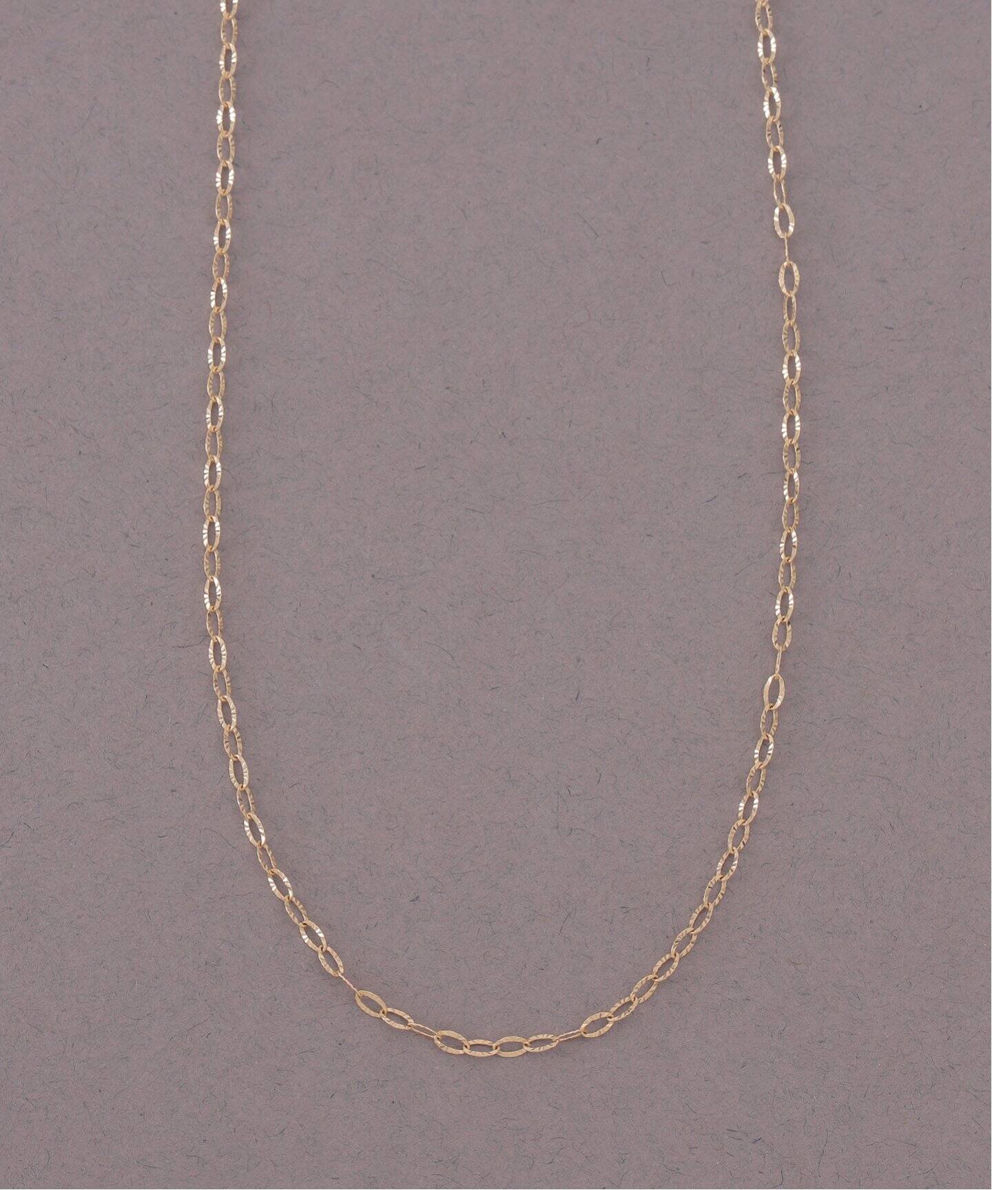 ルナチェーン38cmネックレス K10（ネックレス）｜Lilas（リラ）の通販 