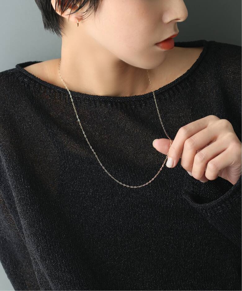 ルナチェーン60cmネックレス K10（ネックレス）｜Lilas（リラ）の通販 