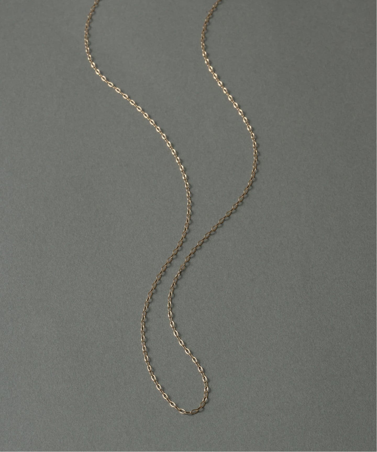 未使用　ルナチェーンネックレス　k10 未使用 ルナチェーンネックレス k10