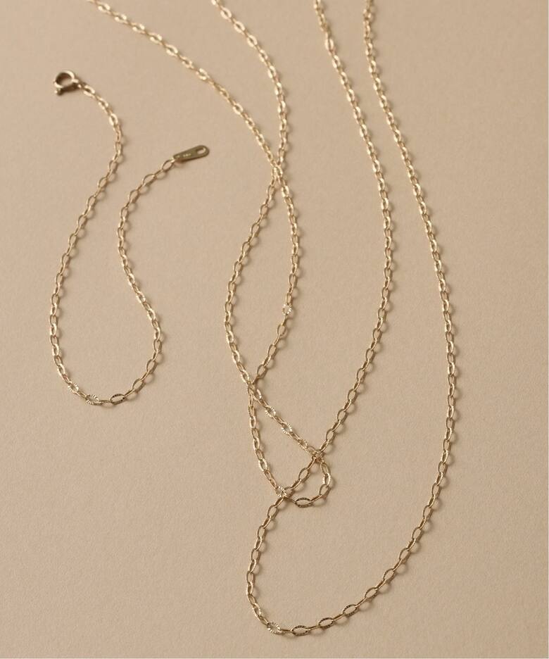 ルナチェーン60cmネックレス K10（ネックレス）｜Lilas（リラ）の通販 