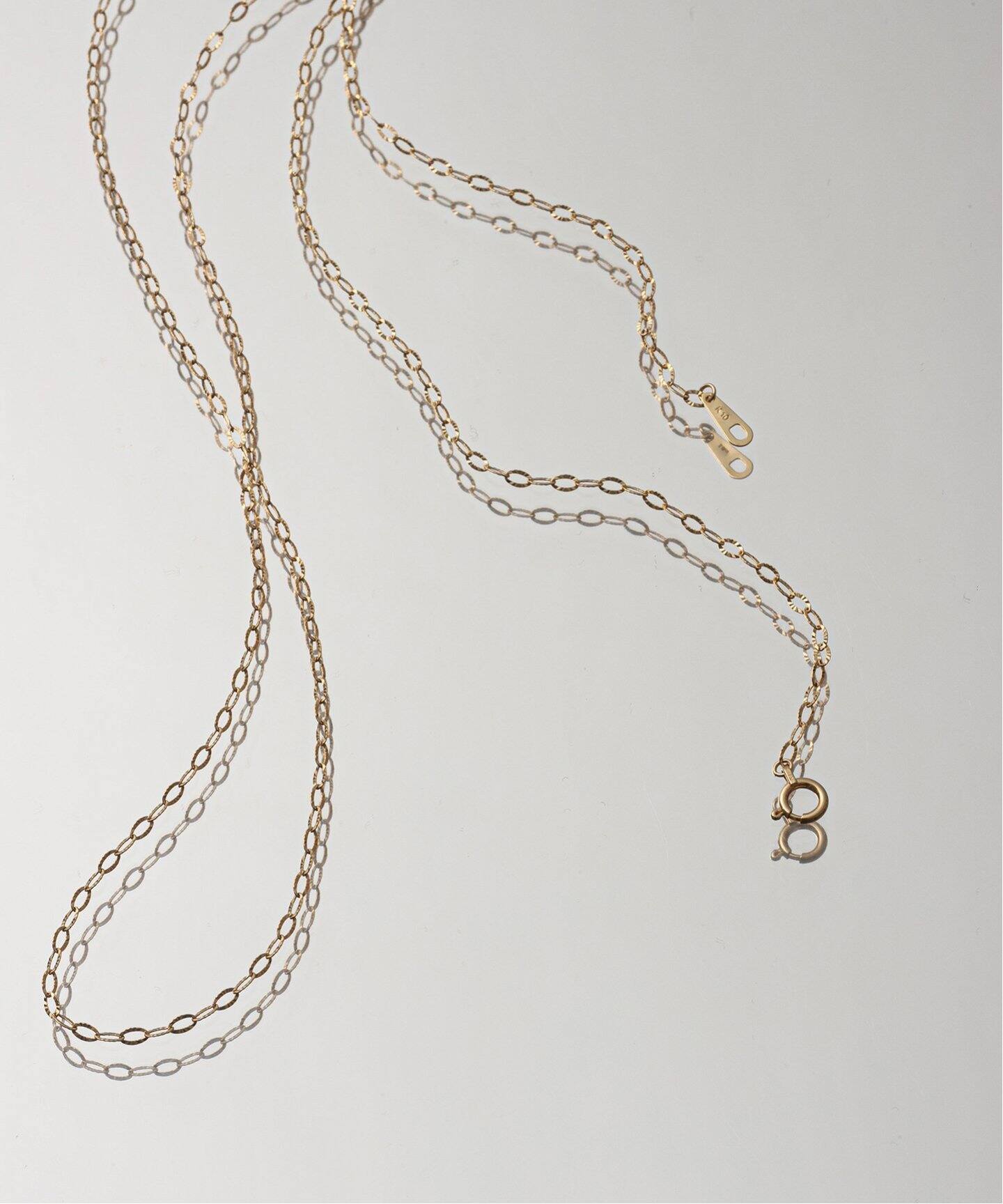 ルナチェーン60cmネックレス K10（ネックレス）｜Lilas（リラ）の通販  