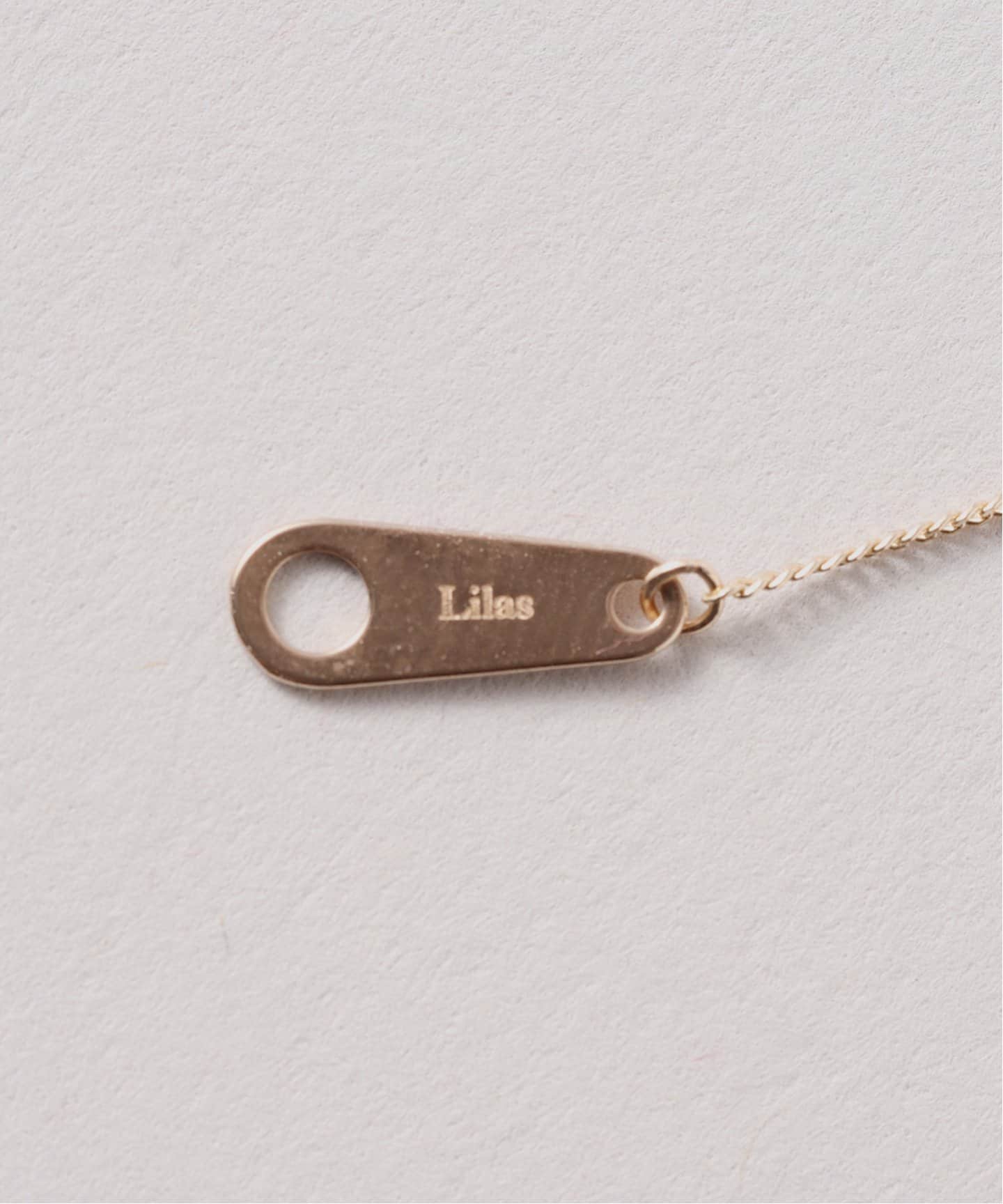 スクエアシェルネックレス K10（ネックレス）｜Lilas（リラ）の