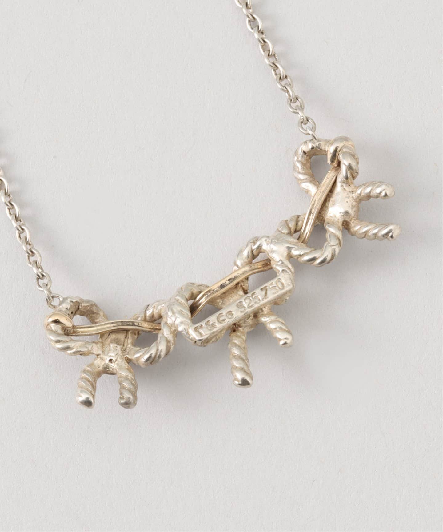 VINTAGE TIFFANY&Co./ティファニー】Triple ribbon necklace