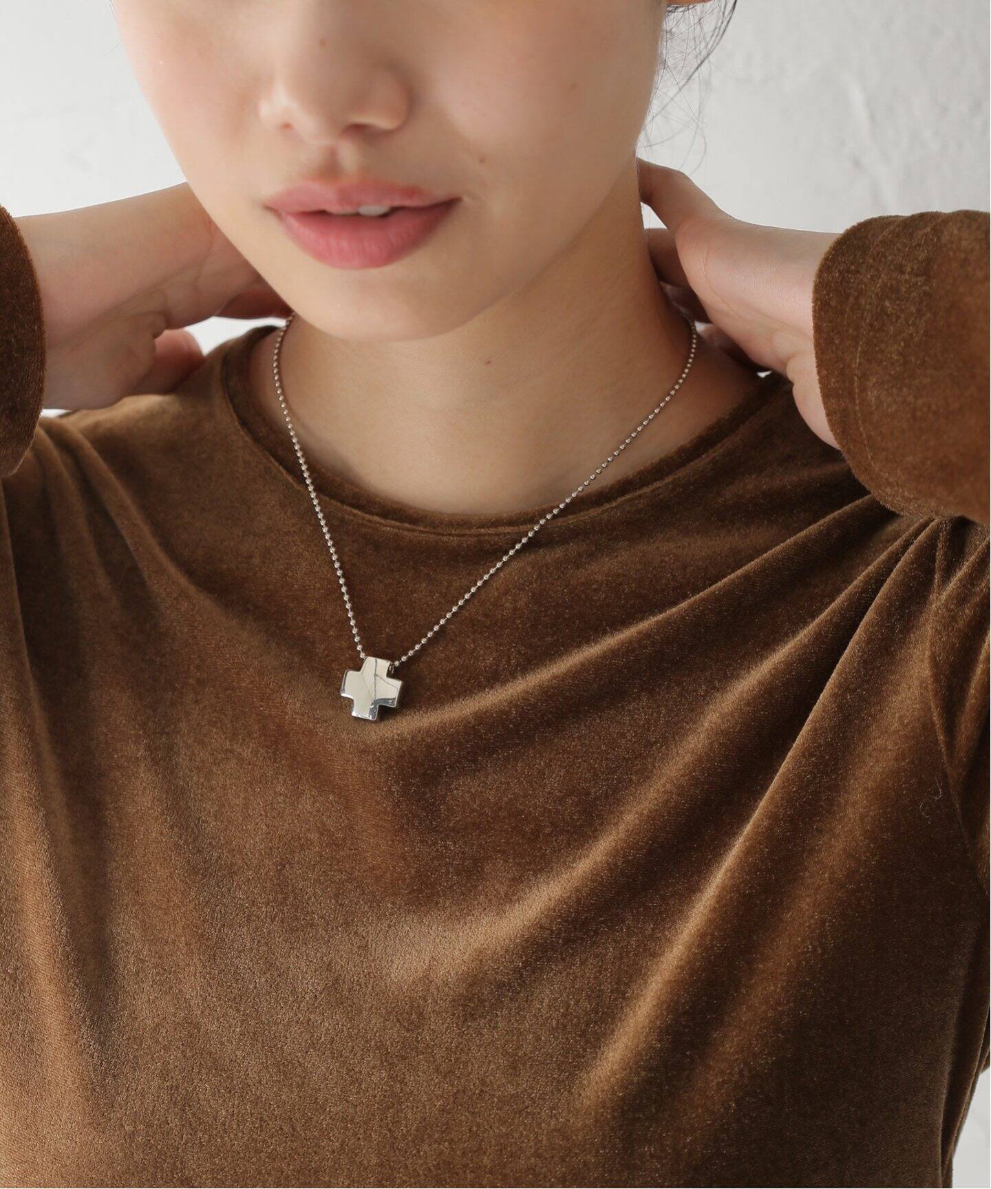 VINTAGE TIFFANY&Co./ティファニー】Roman cross necklace（ネックレス 