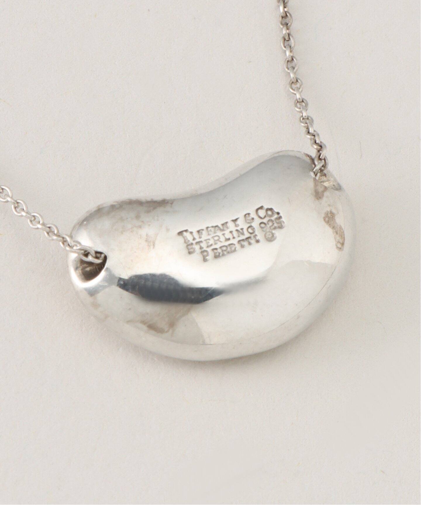 ティファニー　ネックレス　めい VINTAGE TIFFANY&Co./ティファニー】Bean necklace m（ネックレス