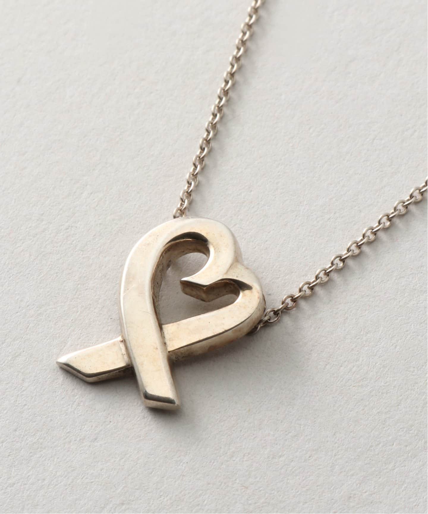 Tiffany & Co. ハートチャーム ネックレスleLE Tiffany & Co. ハートチャーム ネックレスleLE TIFFANY&Co